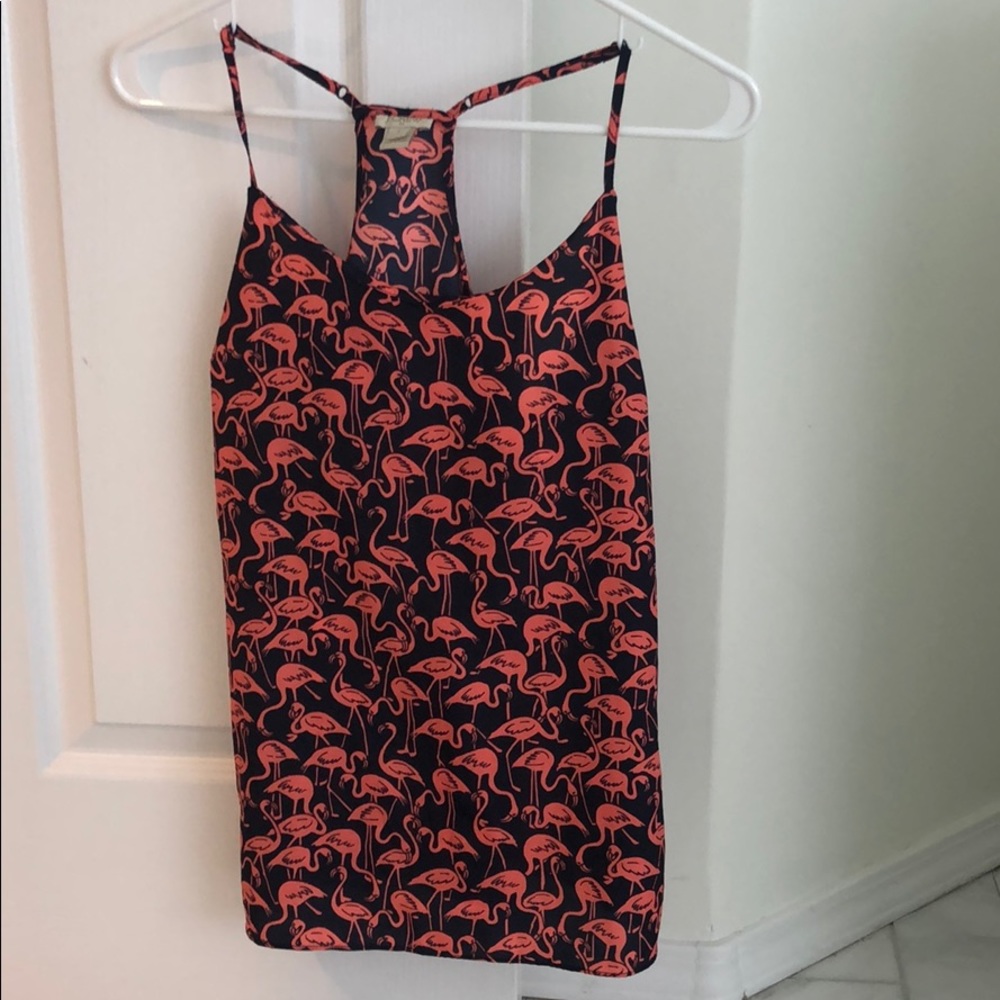 J. Crew Flamingo Camisole Tank Size 0